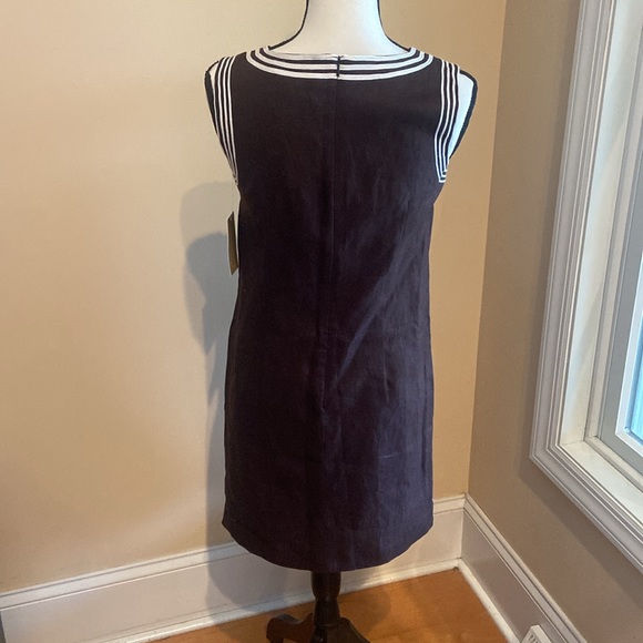 MICHAEL MICHAEL KORS NWT Size 2 Sleeveless Brown Linen Dress - Picture 5 of 13
